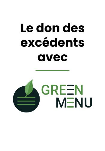 Don des excédents avec Green Menu